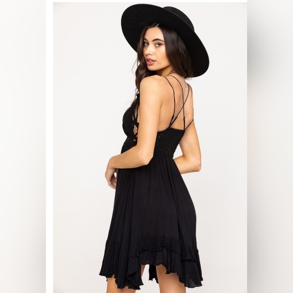 Free People Women's Adella Slip Dress Large - Picture 2 of 7